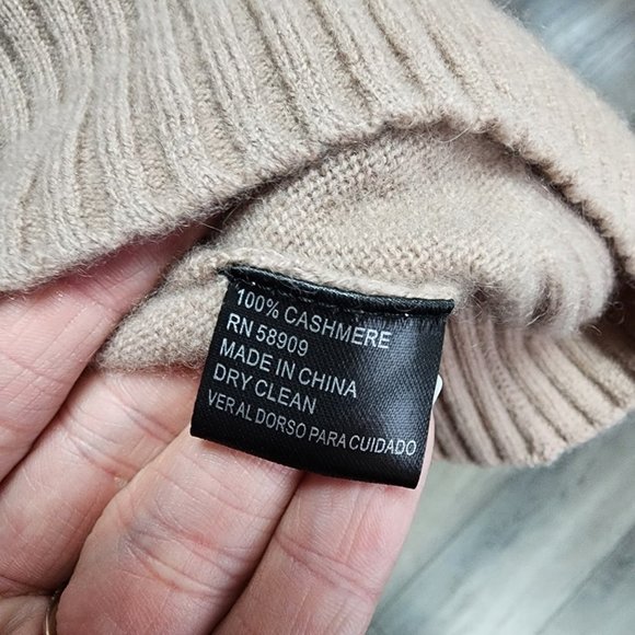 ANTONIO MELANI Beige Turtleneck Sweater - Picture 10 of 11